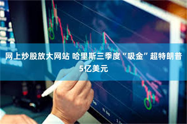 网上炒股放大网站 哈里斯三季度“吸金”超特朗普5亿美元