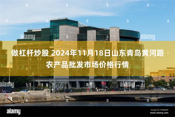 做杠杆炒股 2024年11月18日山东青岛黄河路农产品批发市场价格行情