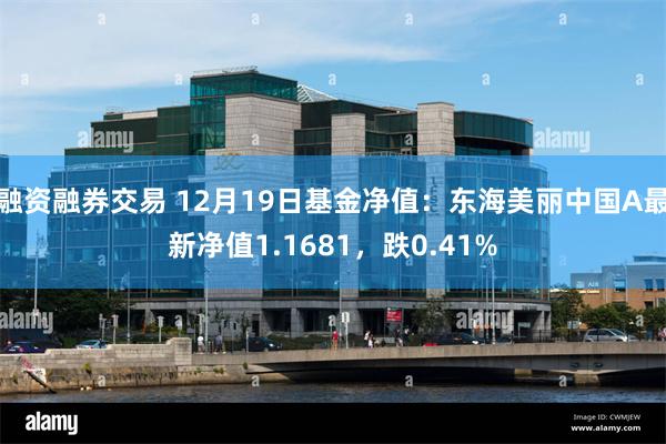 融资融券交易 12月19日基金净值：东海美丽中国A最新净值1.1681，跌0.41%